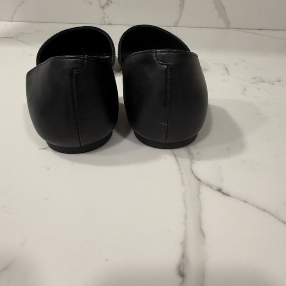 Steve Madden Black Rhinestone D’Orsay Flats - Picture 3 of 4